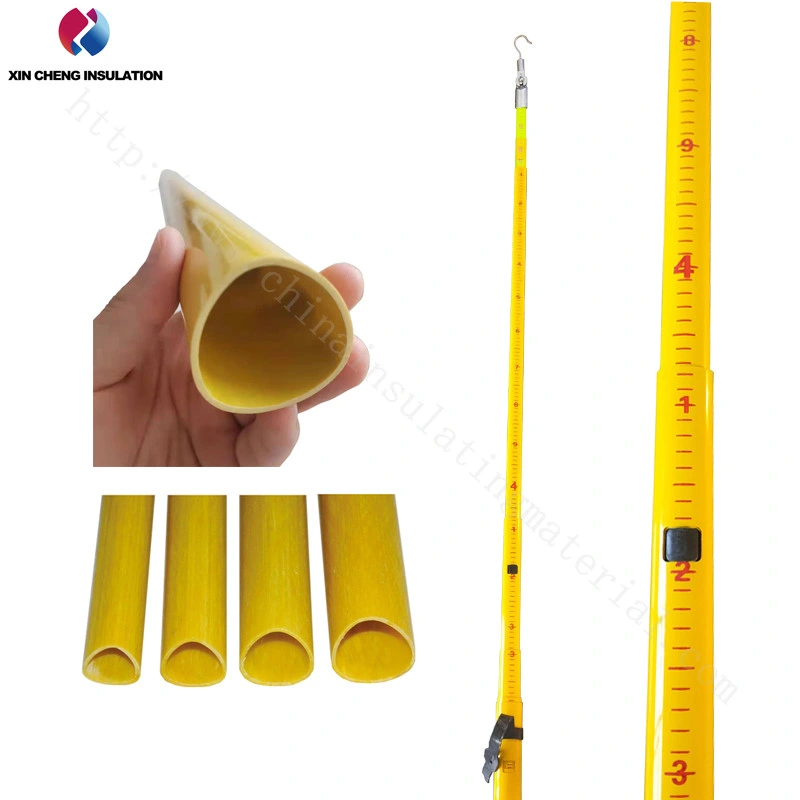 Triangle Fiberglass Portable Height Measurement Rod