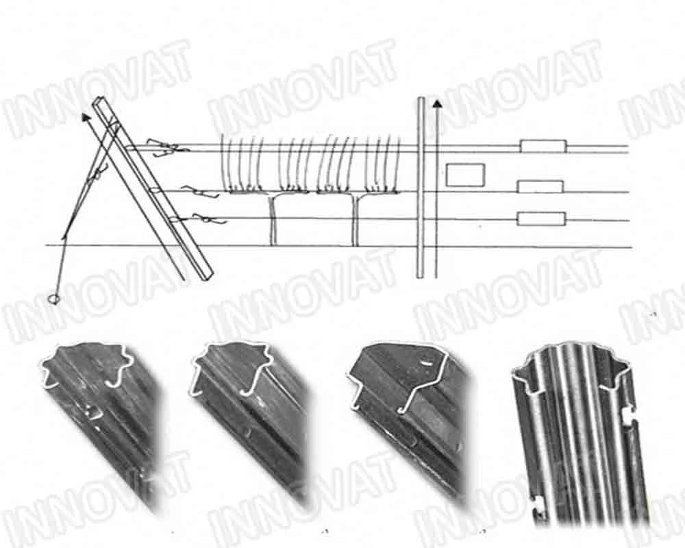 Vineyard Post Galvanized Steel Post Vine Plants Vineyard Grape Trellis Stake