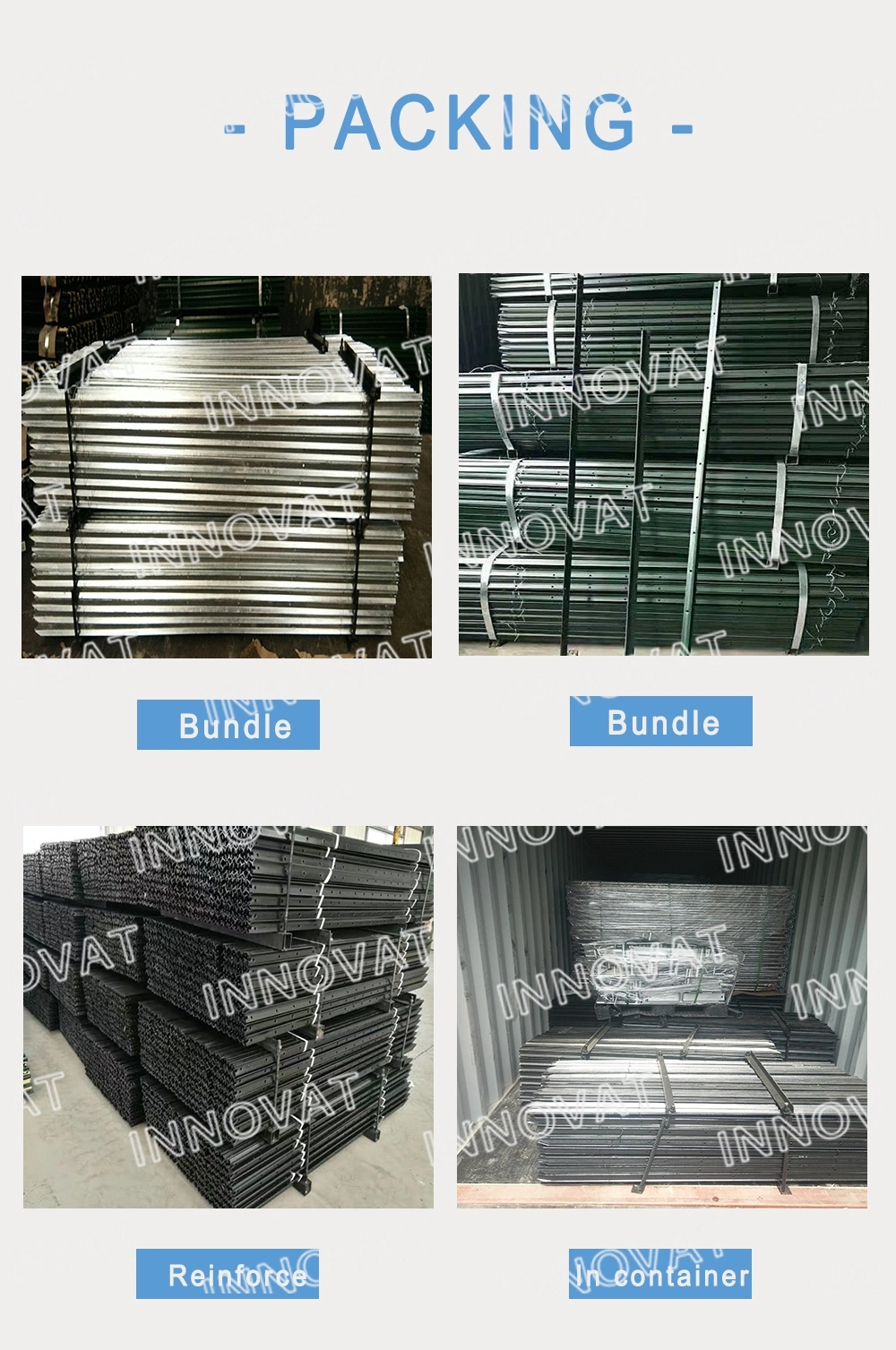 Y Post Hot Galvanized Post PVC Coated Post Fence Panel Post Security Fence Post Paint Star Picket.