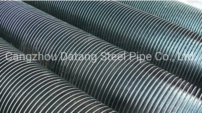 Customized Steel/Copper Aluminum Composite Extruded/Embedded/High Frequency Welding Fin Tube/Boiler Tube/Heat Exchanger Tube