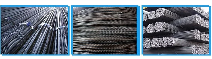 HRB400 HRB500 Fiberglass Steel Reinforcing Bars Deformed Iron Bar 6mm 8mm 10mm Steel Bar Construction Rebars in Coils Rod