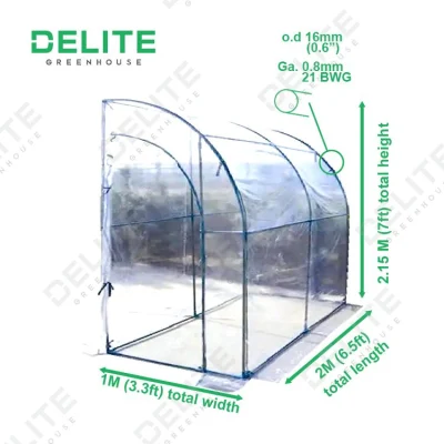 (3X6X7) FT Growing Winter Plants Indooor Lean to Greenhouse