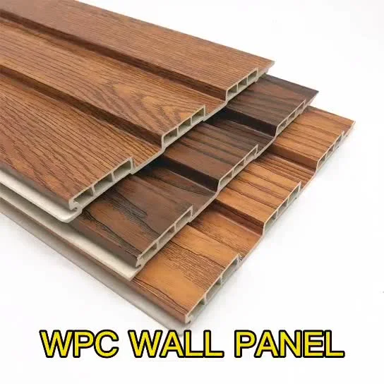 Tube carré creux composé en plastique en bois de WPC pour le panneau intérieur de décoration de séparation