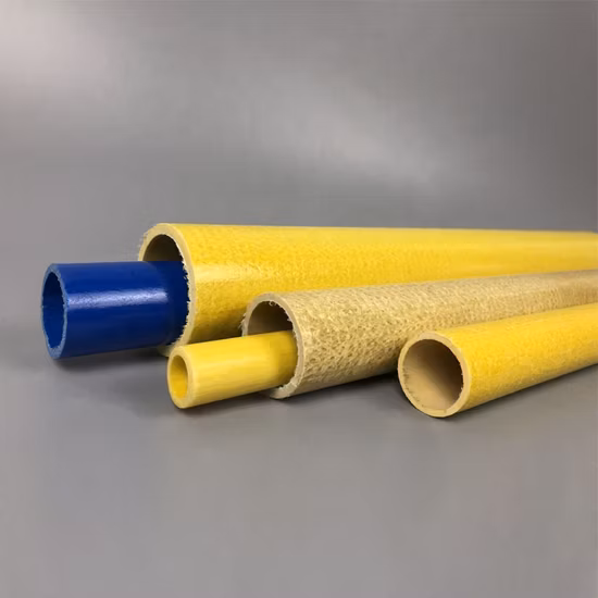 Tube rond de haute résistance de profil de pultrusion du matériau composite FRP de fibre de verre